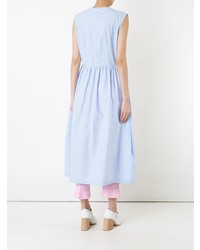 Голубой топ без рукавов от Elaidi