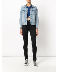 Голубой укороченный топ от Versus