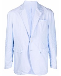 Мужской голубой хлопковый пиджак от DSQUARED2