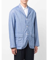 Мужской голубой хлопковый пиджак от MACKINTOSH