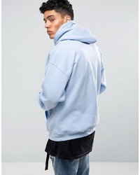 Мужской голубой худи от Reclaimed Vintage