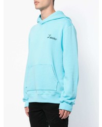 Мужской голубой худи от Amiri
