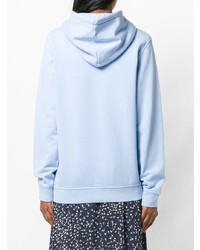 Женский голубой худи от Ganni