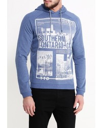 Мужской голубой худи от Tom Tailor Denim