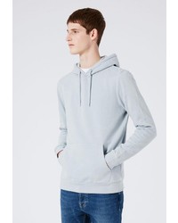 Мужской голубой худи от Topman