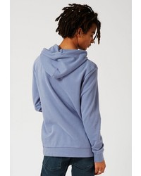 Мужской голубой худи от Topman