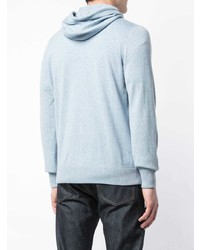 Мужской голубой худи от Brunello Cucinelli