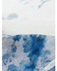 Женский голубой шарф с принтом тай-дай от Avant Toi