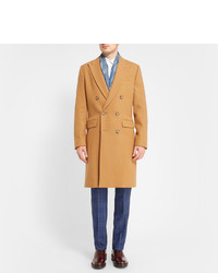 Мужской голубой шарф с принтом от Alexander McQueen