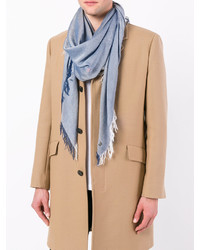Мужской голубой шарф от Dondup