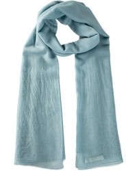 Женский голубой шарф