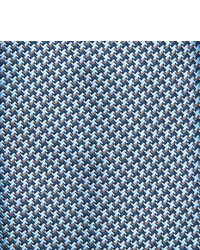 Мужской голубой шелковый галстук от Brioni