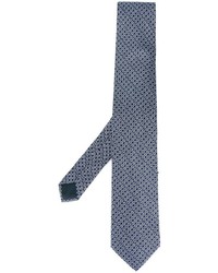 Мужской голубой шелковый галстук от Lanvin