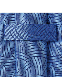 Мужской голубой шелковый галстук от Turnbull & Asser