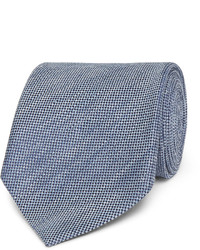 Мужской голубой шелковый галстук от Tom Ford