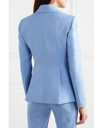 Женский голубой шерстяной пиджак от Altuzarra