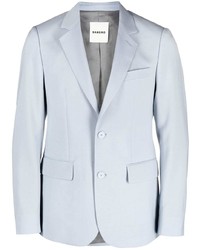 Мужской голубой шерстяной пиджак от Sandro