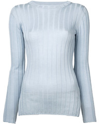 Женский голубой шерстяной свитер от CITYSHOP