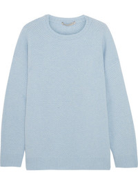 Женский голубой шерстяной свитер от Emilia Wickstead