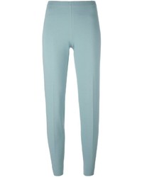 Женские голубые брюки-галифе от Les Copains
