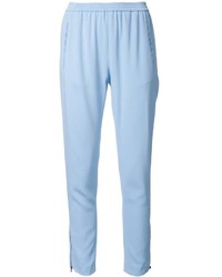 Женские голубые брюки-галифе от Stella McCartney
