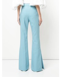 Голубые брюки-клеш от Ellery