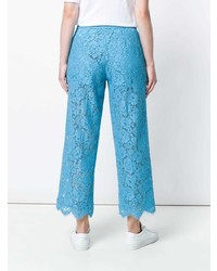 Голубые брюки-кюлоты от Twin-Set
