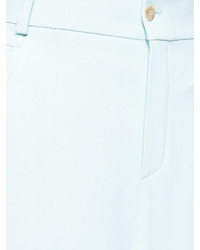 Голубые брюки-кюлоты от Chloé