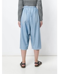 Голубые брюки-кюлоты от Unconditional