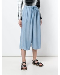 Голубые брюки-кюлоты от Unconditional