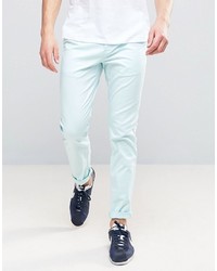 Голубые брюки чинос от Asos