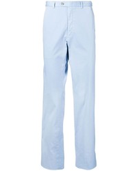 Голубые брюки чинос от Brioni