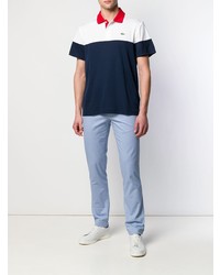 Голубые брюки чинос от Lacoste