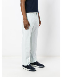 Голубые брюки чинос от Salvatore Ferragamo