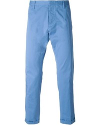 Голубые брюки чинос от DSQUARED2