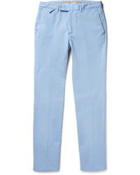 Голубые брюки чинос от Hackett