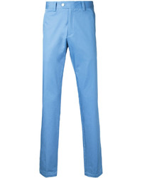 Голубые брюки чинос от Kent & Curwen