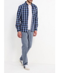 Голубые брюки чинос от Kruebeck