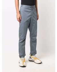 Голубые брюки чинос от Stone Island