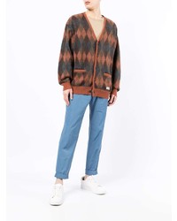 Голубые брюки чинос от Pt01