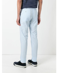 Голубые брюки чинос от Pt01