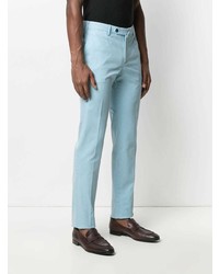 Голубые брюки чинос от Pt01