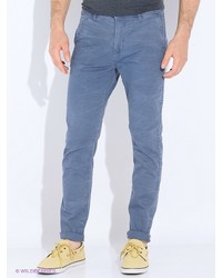 Голубые брюки чинос от SPRINGFIELD