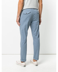 Голубые брюки чинос от Closed