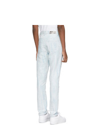 Мужские голубые вареные джинсы от Who Decides War by MRDR BRVDO