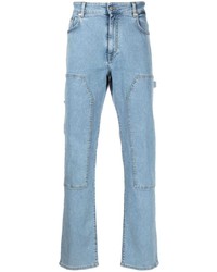 Мужские голубые вареные джинсы от Represent