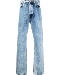 Мужские голубые вареные джинсы от VTMNTS