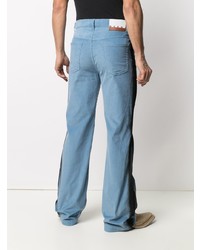 Мужские голубые вельветовые джинсы от Marni