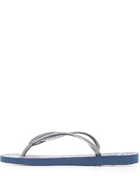 Голубые вьетнамки от Havaianas