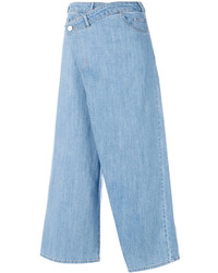 Женские голубые джинсовые брюки от Christian Wijnants